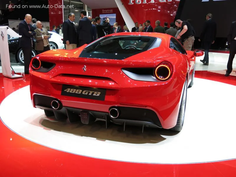 Ferrari 488 3.9 V8 (670 Hp) DCT2015 - 2019 thumbnail 16