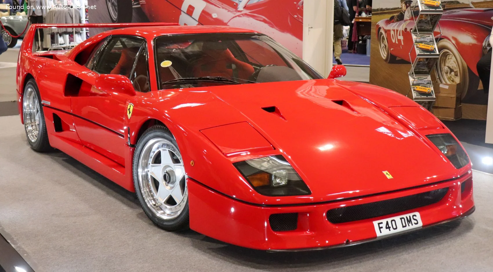 Ferrari F40 2.9 i V8 32V (478 Hp)1987 - 1992 - 1