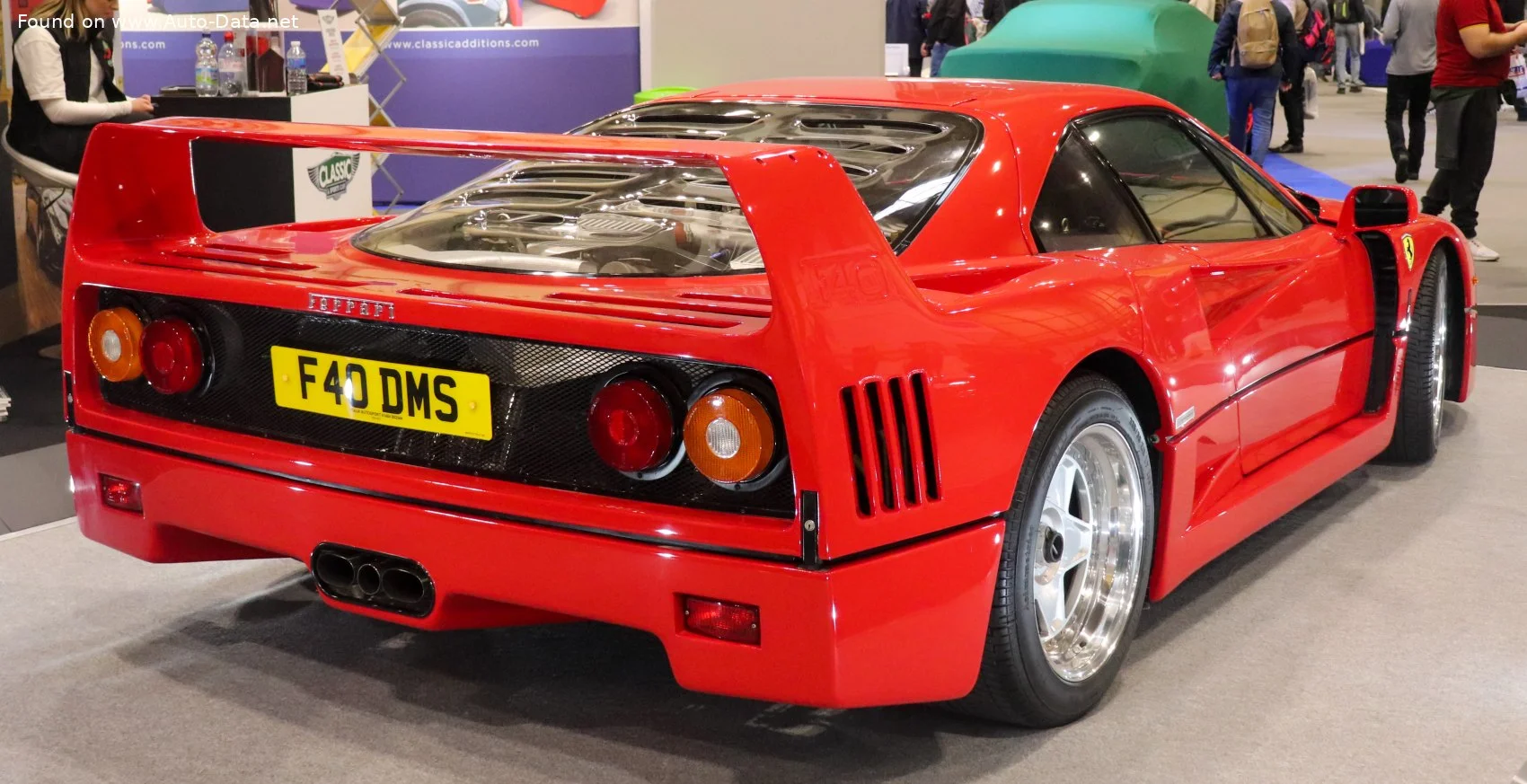 Ferrari F40 2.9 i V8 32V (478 Hp)1987 - 1992 thumbnail 3