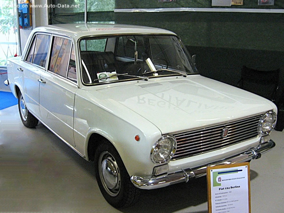 Fiat 124 1200 (65 Hp)1973 - 1975 - 1