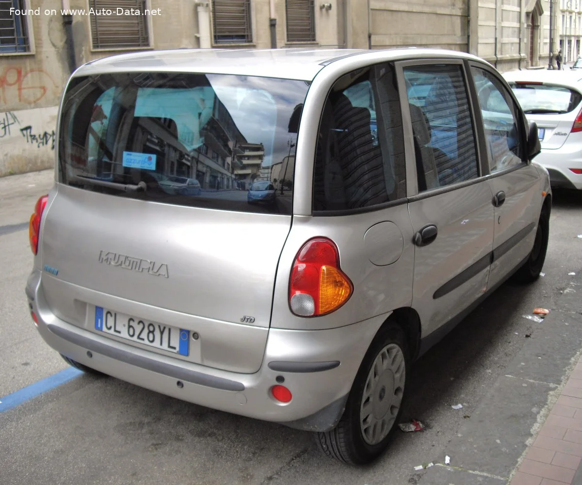Fiat Multipla 1.6 16V (103 Hp)2002 - 2004 thumbnail 4