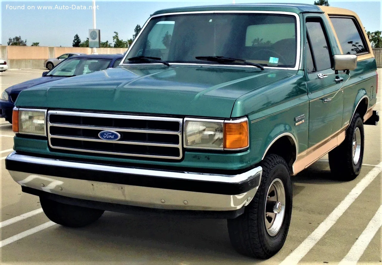 Ford Bronco 4.9 (147 Hp) AWD1987 - 1991 - 1
