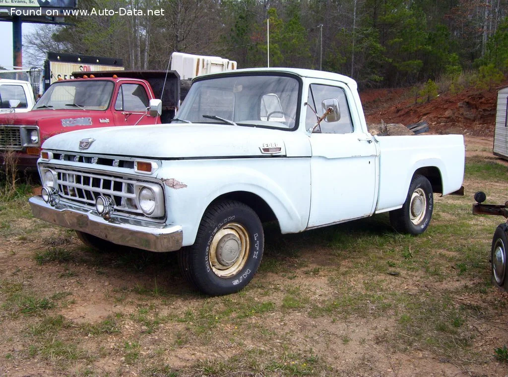 Ford F-Series F-100/F-150 3.6 223 Six (135 Hp)1960 - 1964 thumbnail 2