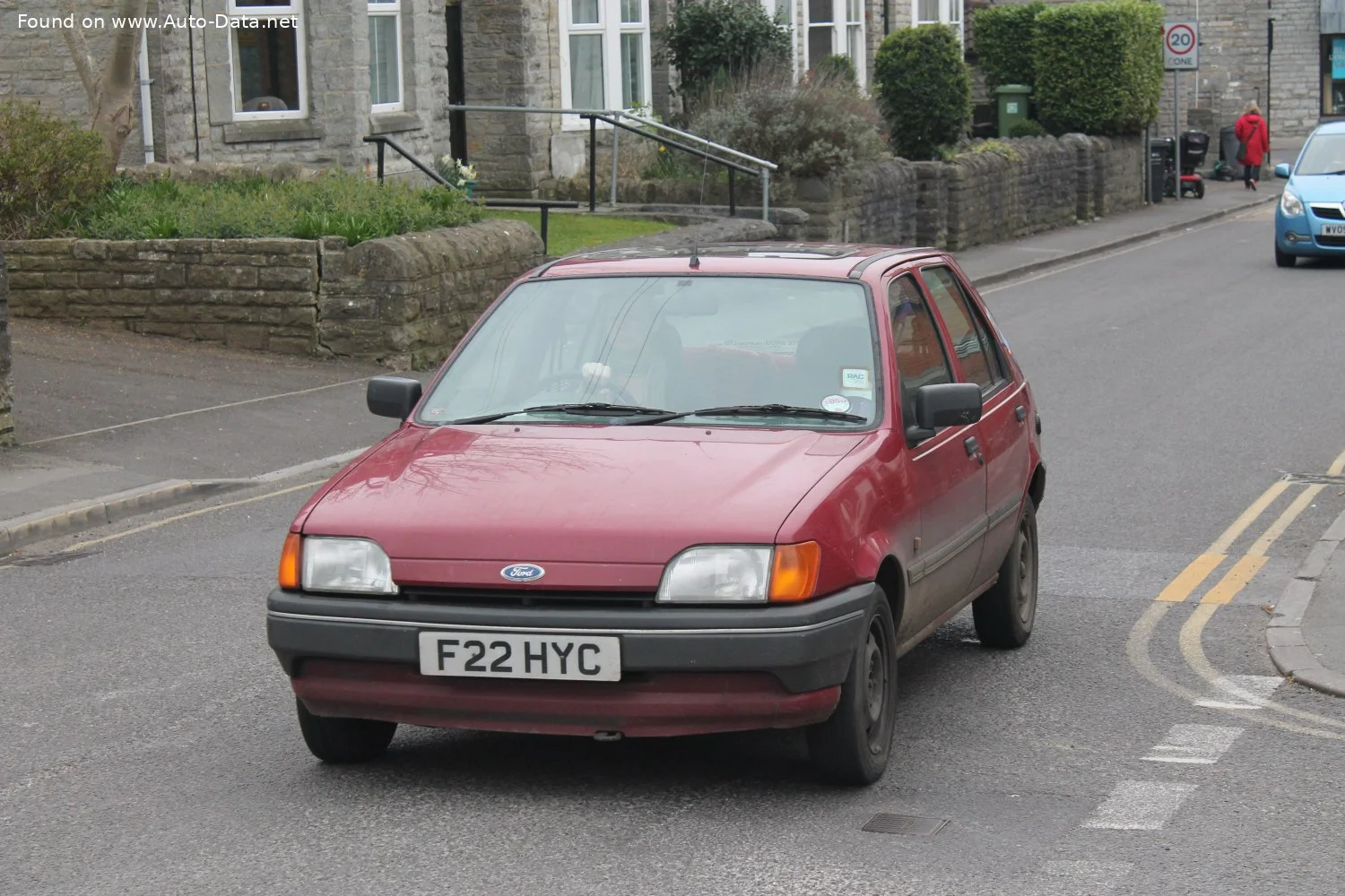 Ford Fiesta 1.1 (50 Hp)1989 - 1995 thumbnail 3