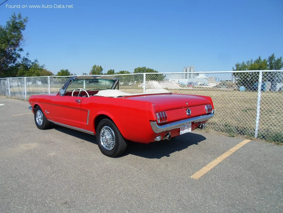 Ford Mustang 2.8 V6 (101 Hp)1964 - 1964 thumbnail 2