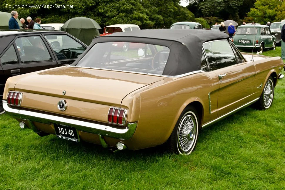 Ford Mustang 2.8 V6 (101 Hp)1964 - 1964 thumbnail 6