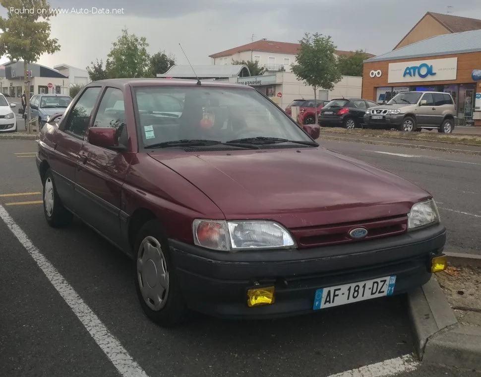 Ford Orion 1.3 (60 Hp)1990 - 1993 thumbnail 3