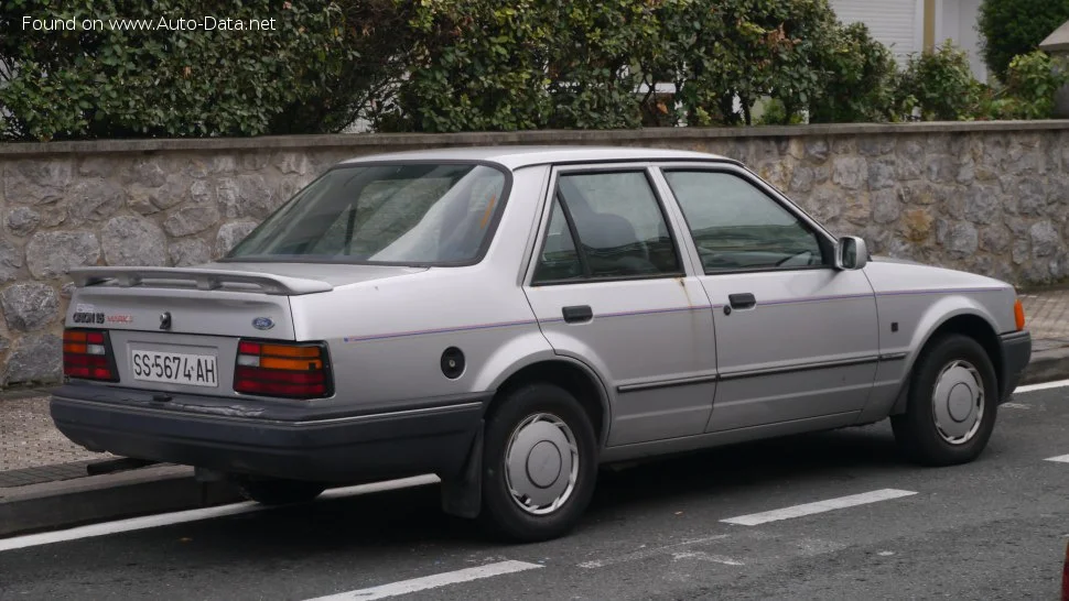 Ford Orion 1.3 (60 Hp)1986 - 1990 thumbnail 3