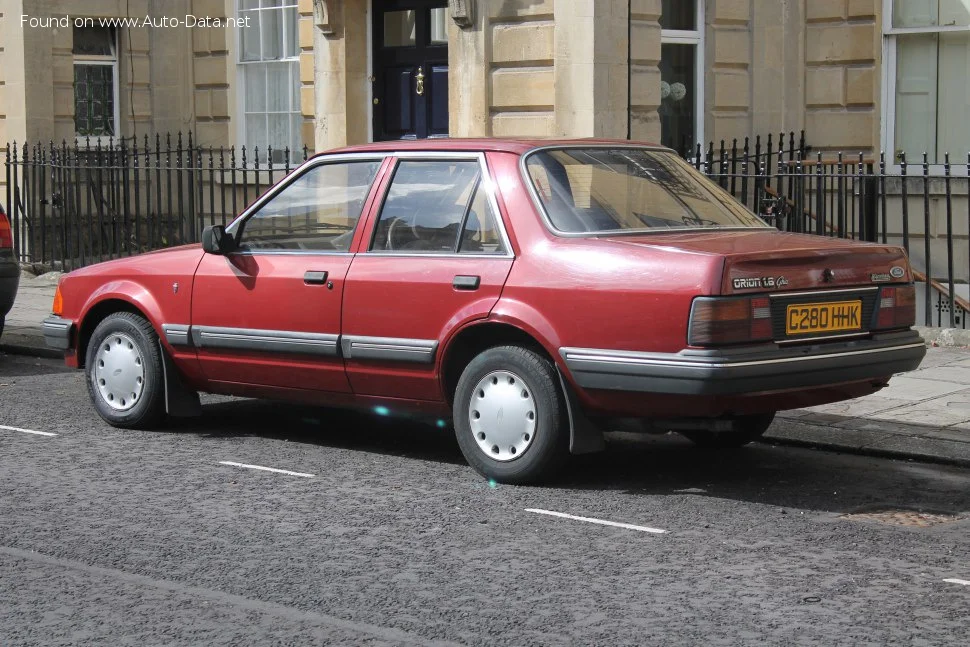 Ford Orion 1.3 (69 Hp)1983 - 1986 thumbnail 2