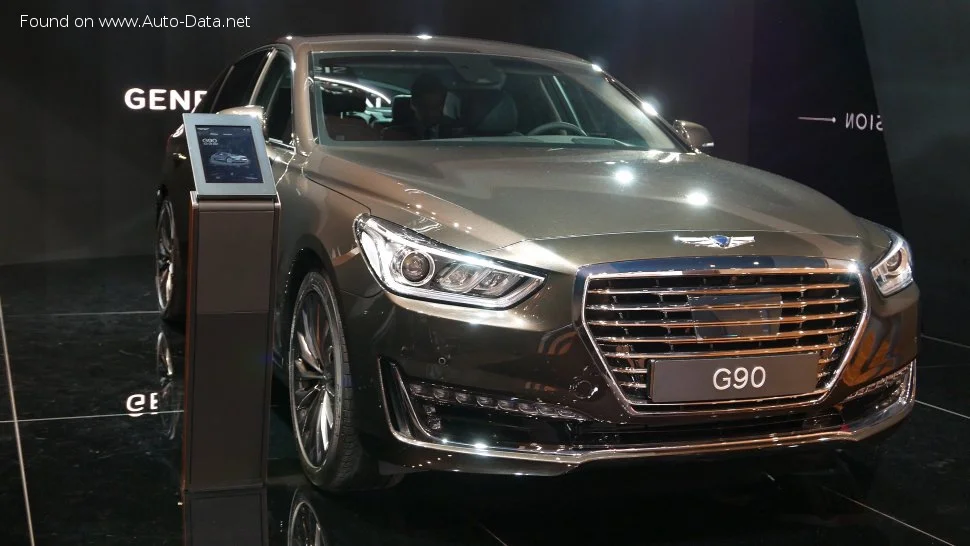 Genesis G90/EQ900 3.3T GDi V6 (370 Hp) Automatic2016 - 2018 thumbnail 2