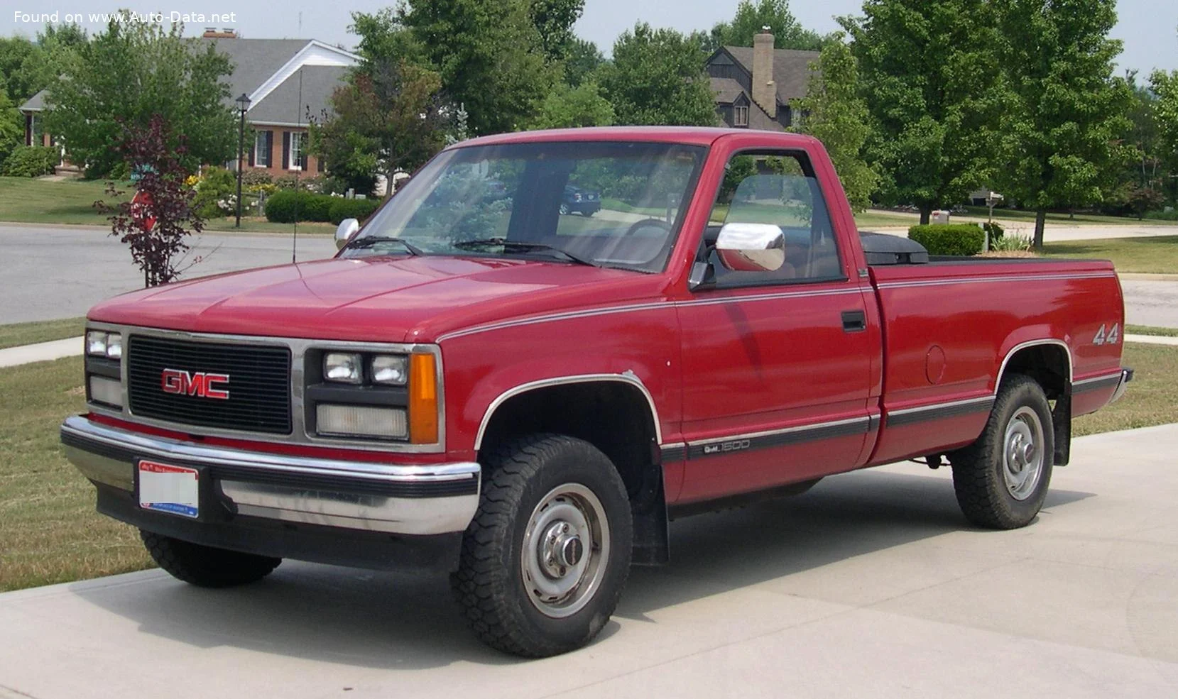 GMC Sierra 1500 4.3 V6 (160 Hp)1988 - 1992 - 1