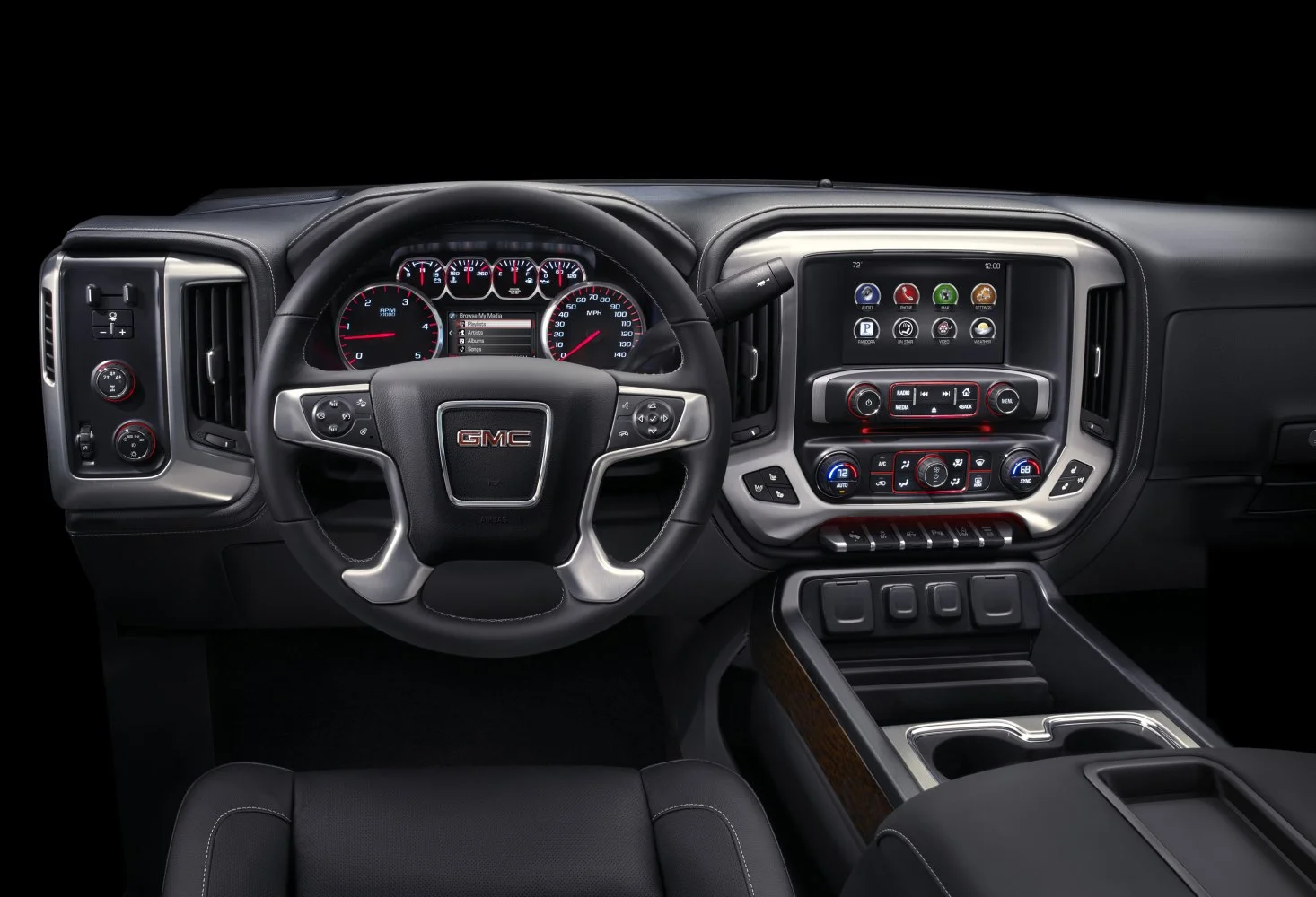 GMC Sierra 2500HD 6.0 V8 (301 Hp) 4WD Automatic CNG2015 - 2016 - 1