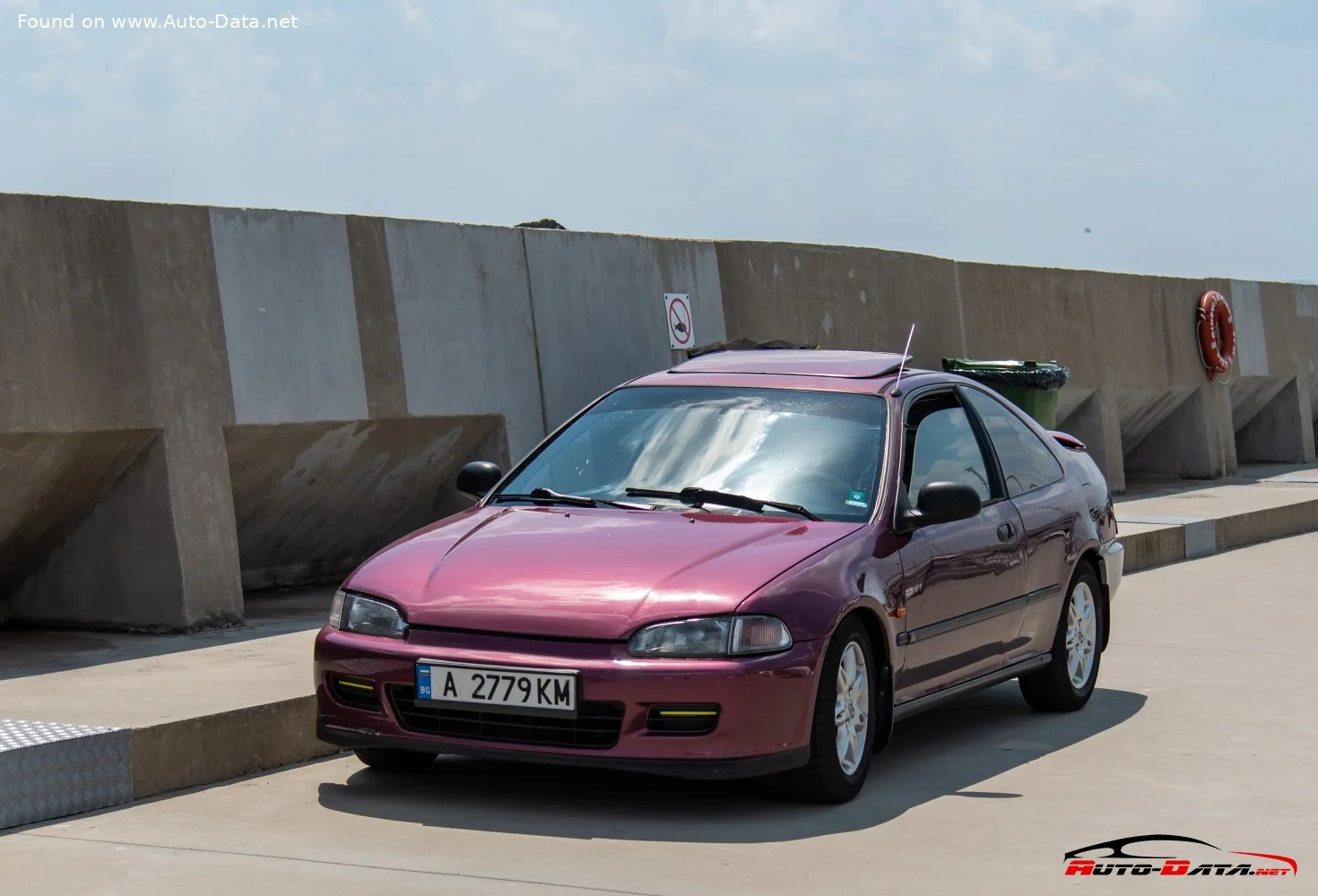 Honda Civic 1.5i (101 Hp)1993 - 1996 thumbnail 5