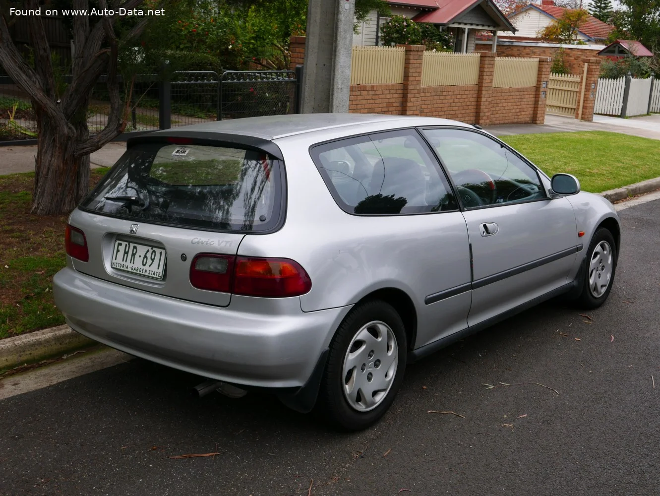 Honda Civic 1.3 16V (75 Hp)1991 - 1995 thumbnail 2