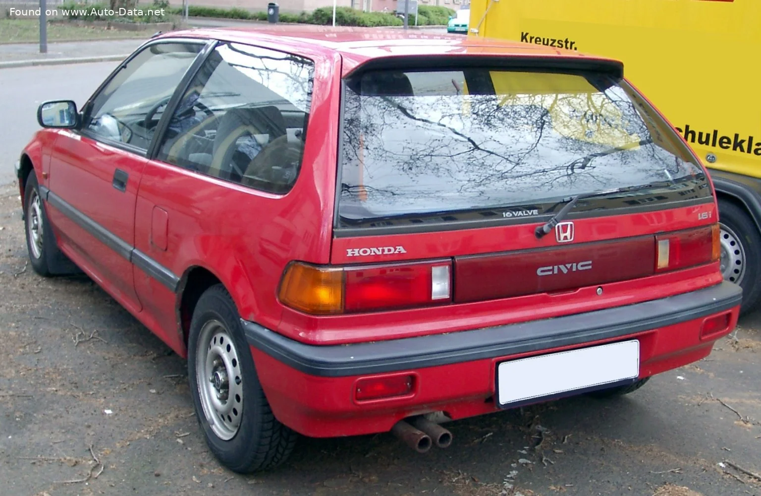 Honda Civic 1.3 16V (75 Hp)1991 - 1995 thumbnail 2
