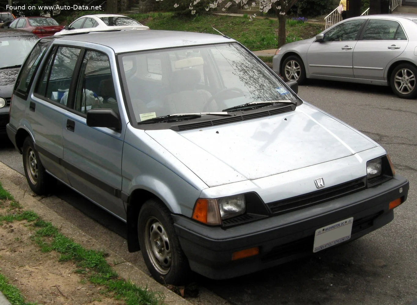 Honda Civic 1.5 4WD (AR) (86 Hp)1985 - 1987 - 1