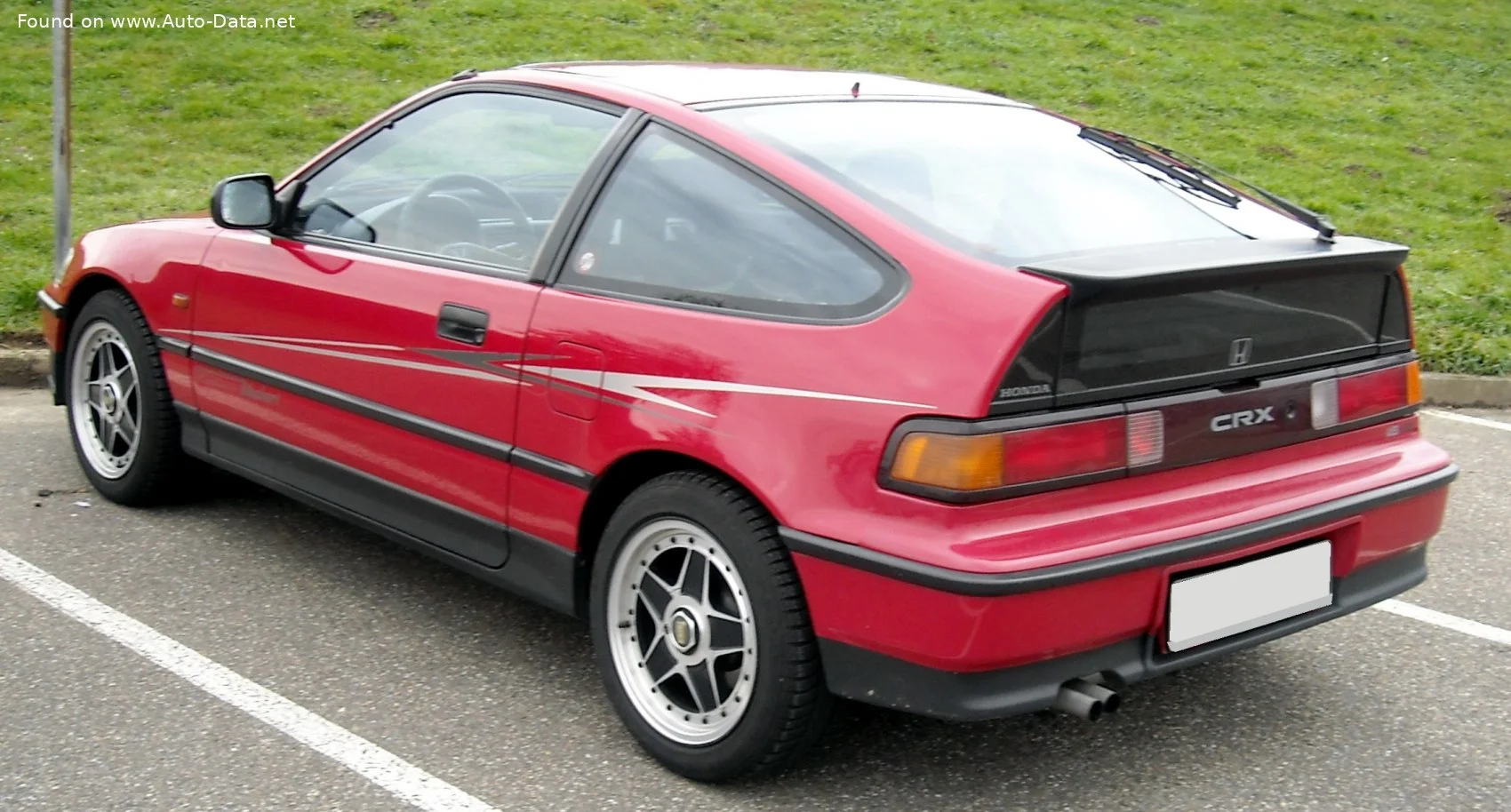 Honda CRX 1.6 i 16V (124 Hp)1989 - 1991 thumbnail 2
