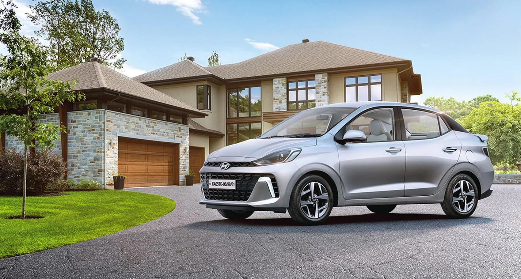 Hyundai Aura 1.2 Bi-fuel (69 Hp) CNG2023 - thumbnail 3