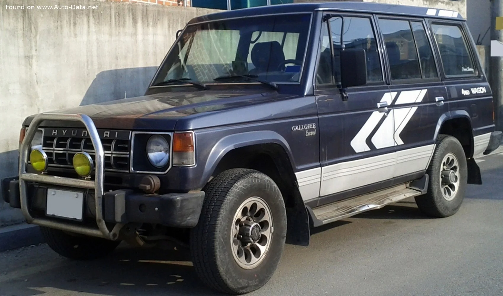 Hyundai Galloper 3.0 V6 (141 Hp)1991 - 1998 - 1