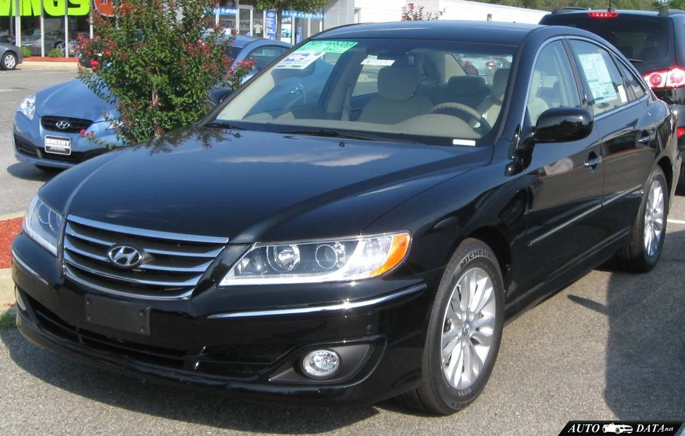 Hyundai Grandeur/Azera 2.4 (179 Hp) Automatic2010 - 2011 thumbnail 3