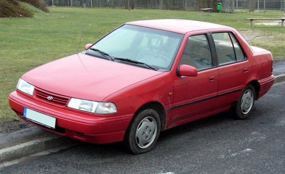 Hyundai Pony 1.3 (72 Hp)1989 - 1995 - 1
