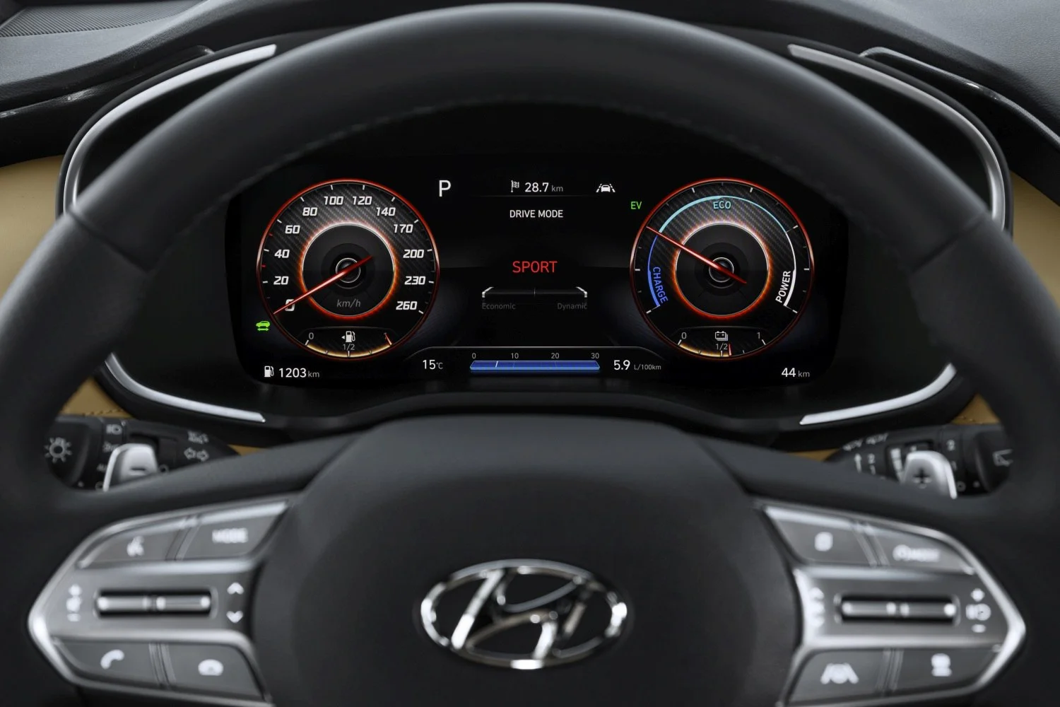 Hyundai Santa Fe 1.6 Smartstream (237 Hp) HEV HTRAC AWD Automatic2020 - 2023 thumbnail 6