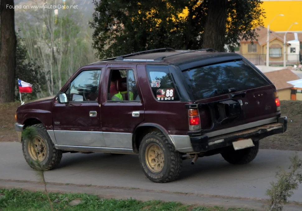 Isuzu Rodeo 2.6 i S (120 Hp)1995 - 1998 - 1