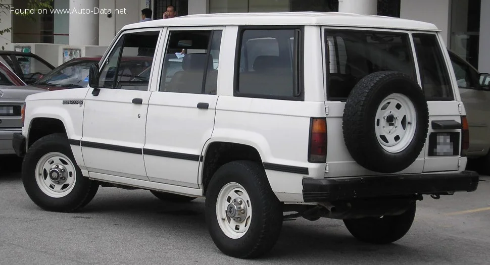 Isuzu Trooper 2.8 TD (UBS55) (106 Hp)1988 - 1991 - 1