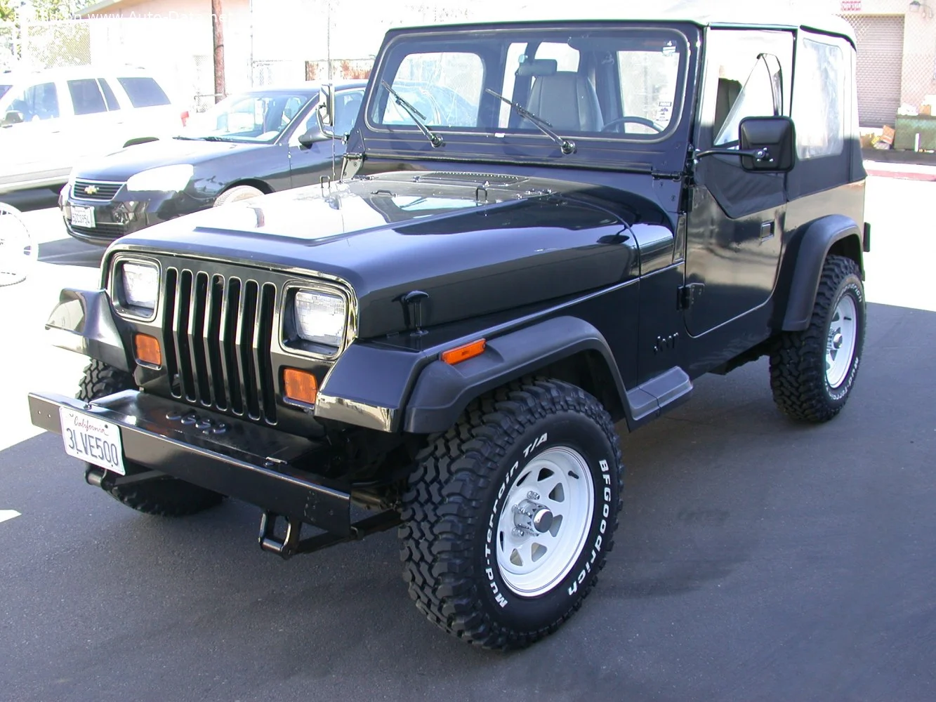 Jeep Wrangler 2.5 i (121 Hp)1987 - 1995 - 1