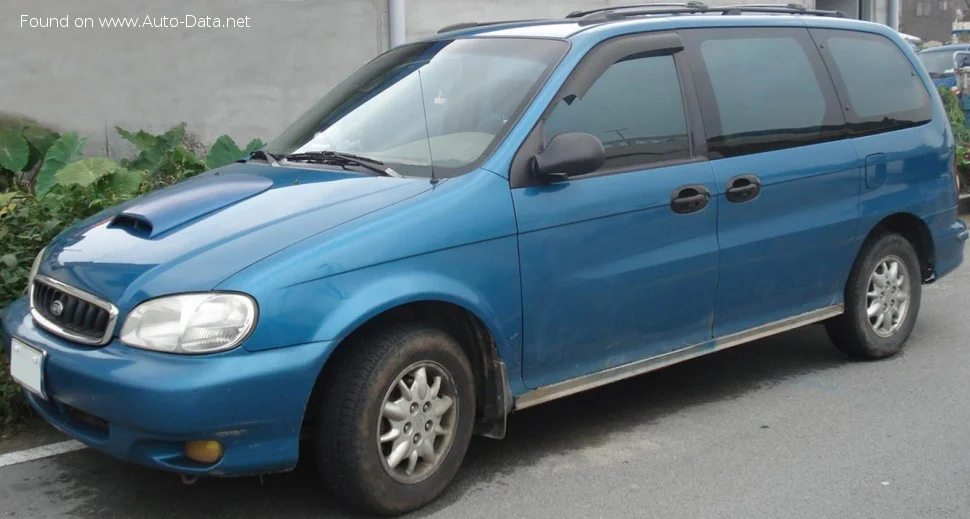 Kia Carnival 2.5i V6 24V (165 Hp)1999 - 2001 - 1