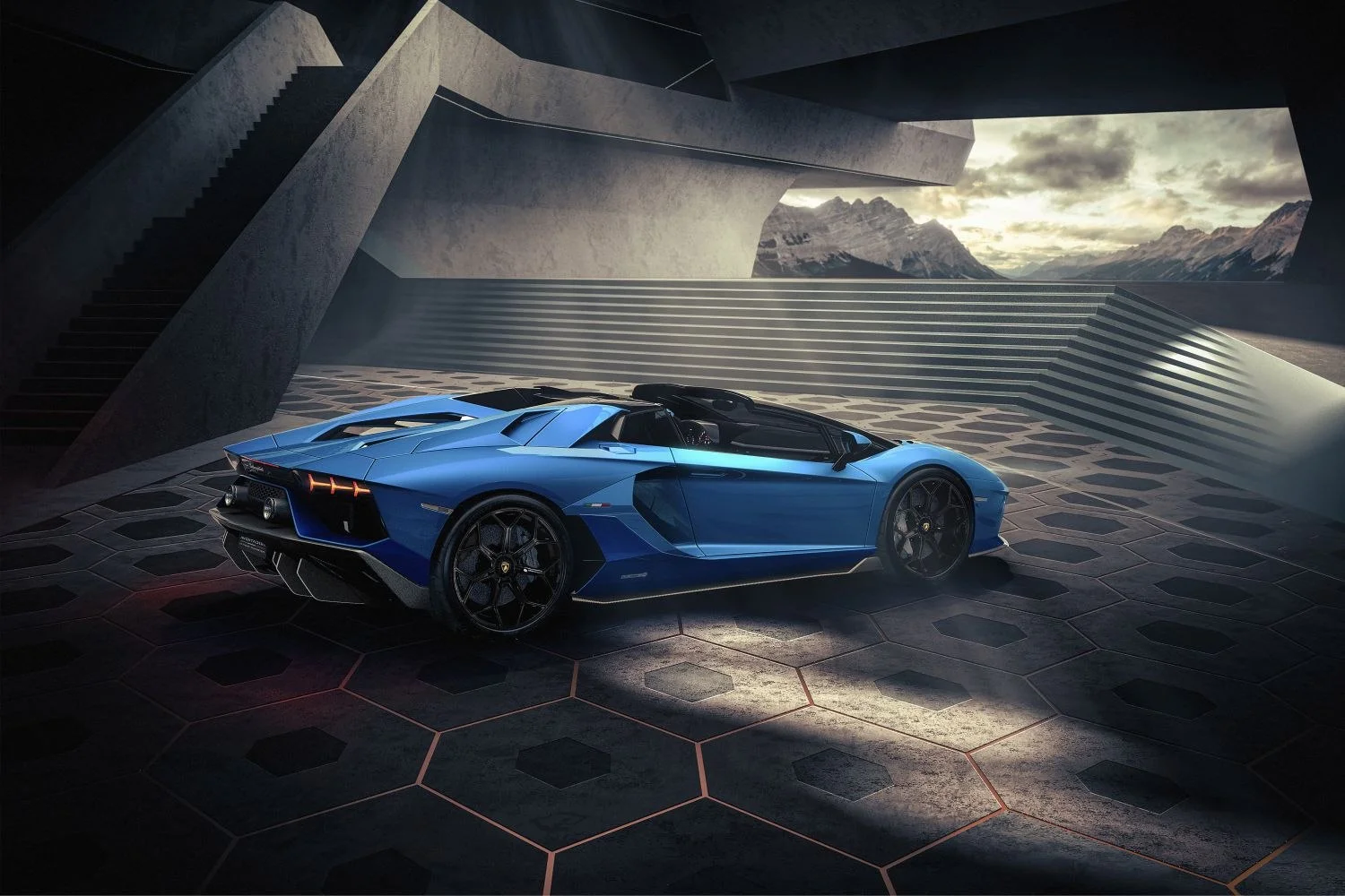 Lamborghini Aventador 6.5 V12 (780 Hp) 4WD ISR2021 - thumbnail 5