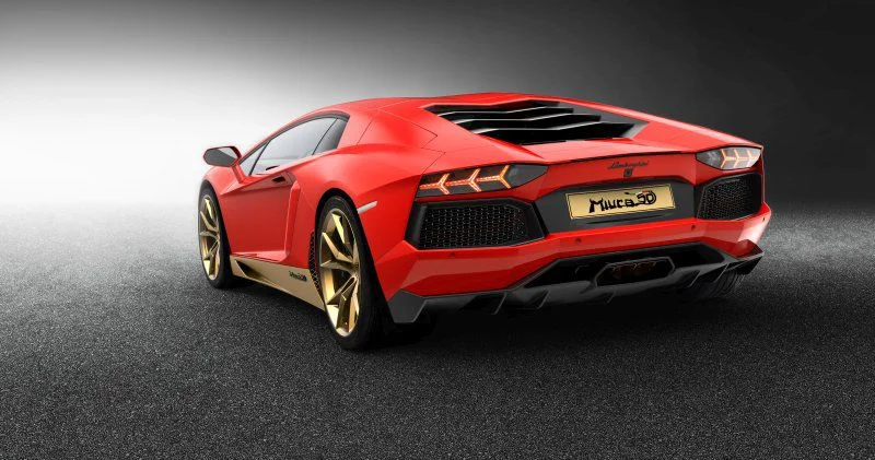 Lamborghini Aventador 6.5 V12 (700 Hp) 4WD ISR2016 - thumbnail 2