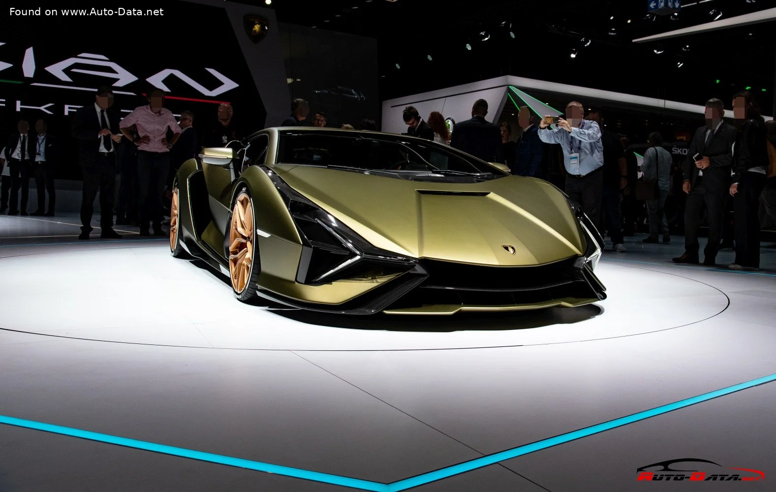 Lamborghini Sian 6.5 V12 (819 Hp) Hybrid AWD Automatic2019 - 2022 thumbnail 2