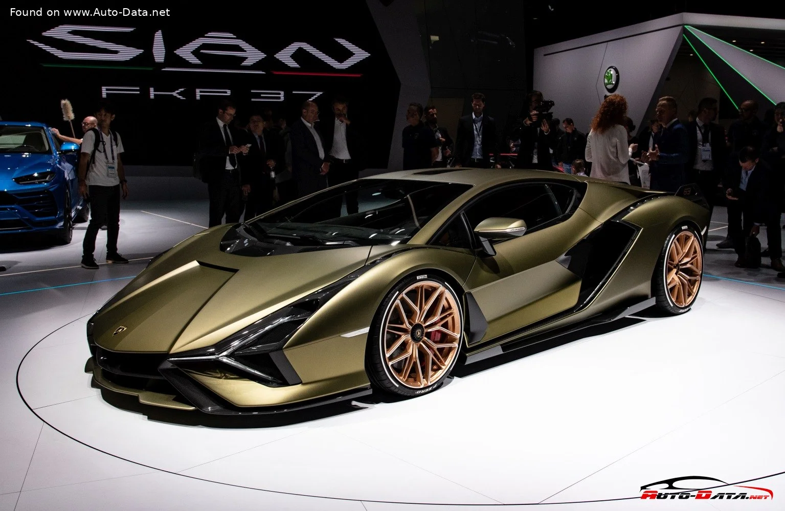 Lamborghini Sian 6.5 V12 (819 Hp) Hybrid AWD Automatic2019 - 2022 thumbnail 12