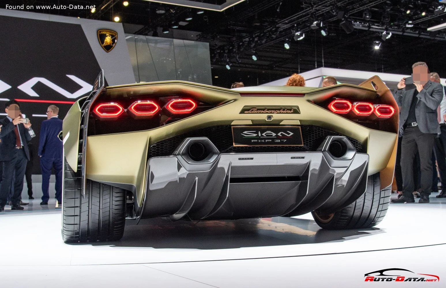 Lamborghini Sian 6.5 V12 (819 Hp) Hybrid AWD Automatic2019 - 2022 thumbnail 13