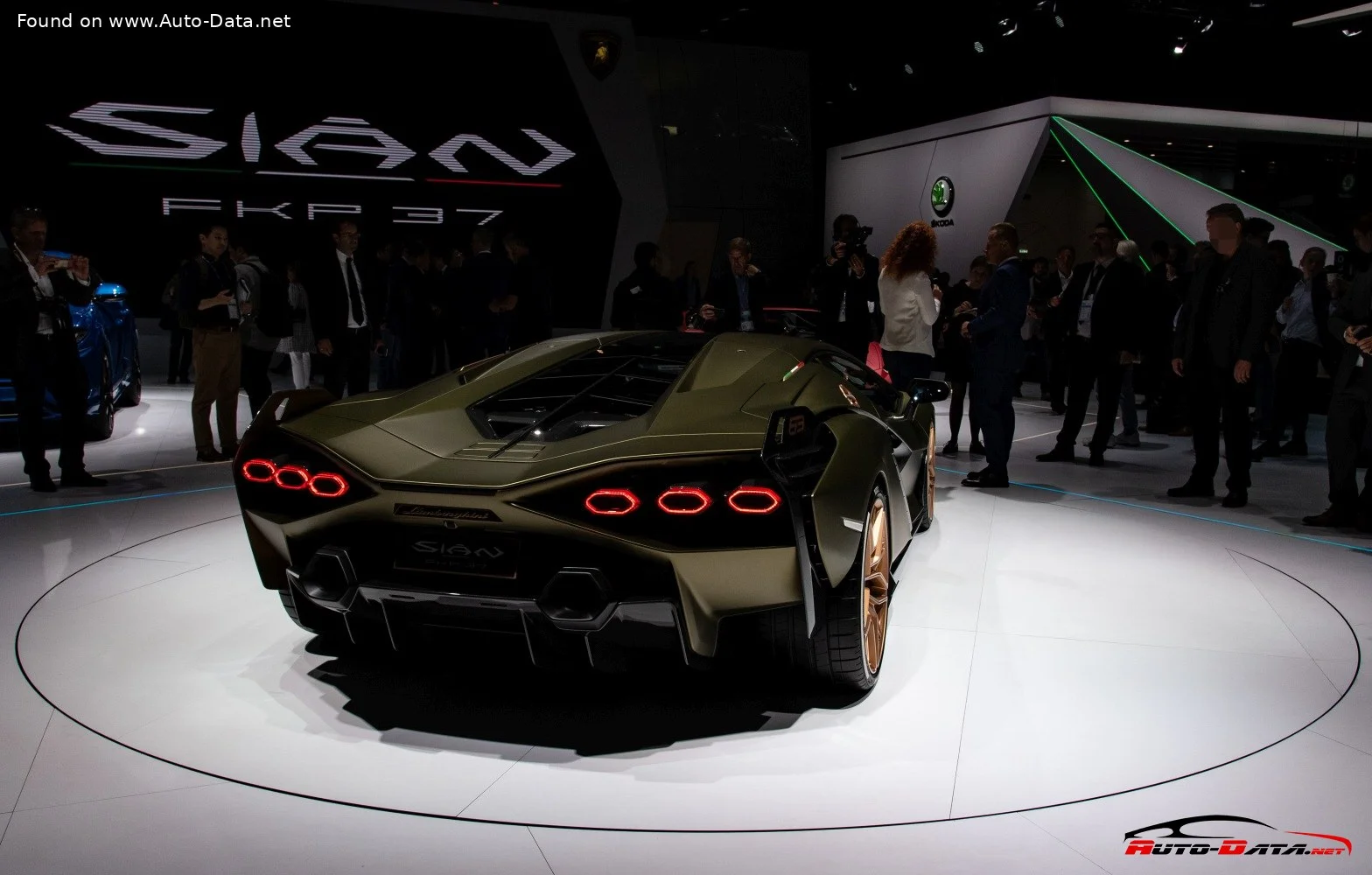 Lamborghini Sian 6.5 V12 (819 Hp) Hybrid AWD Automatic2019 - 2022 thumbnail 18