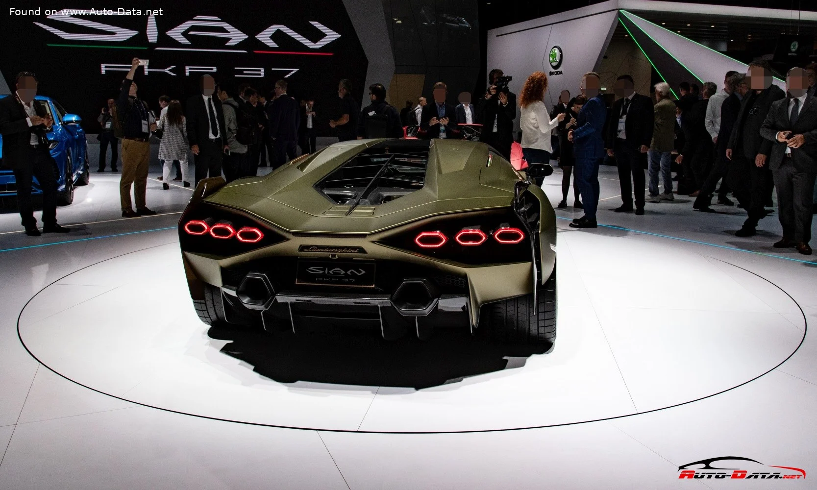 Lamborghini Sian 6.5 V12 (819 Hp) Hybrid AWD Automatic2019 - 2022 thumbnail 4