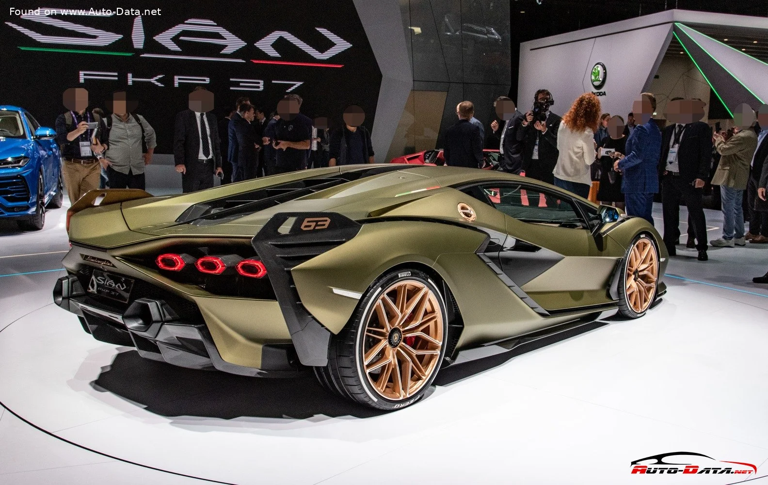 Lamborghini Sian 6.5 V12 (819 Hp) Hybrid AWD Automatic2019 - 2022 thumbnail 6