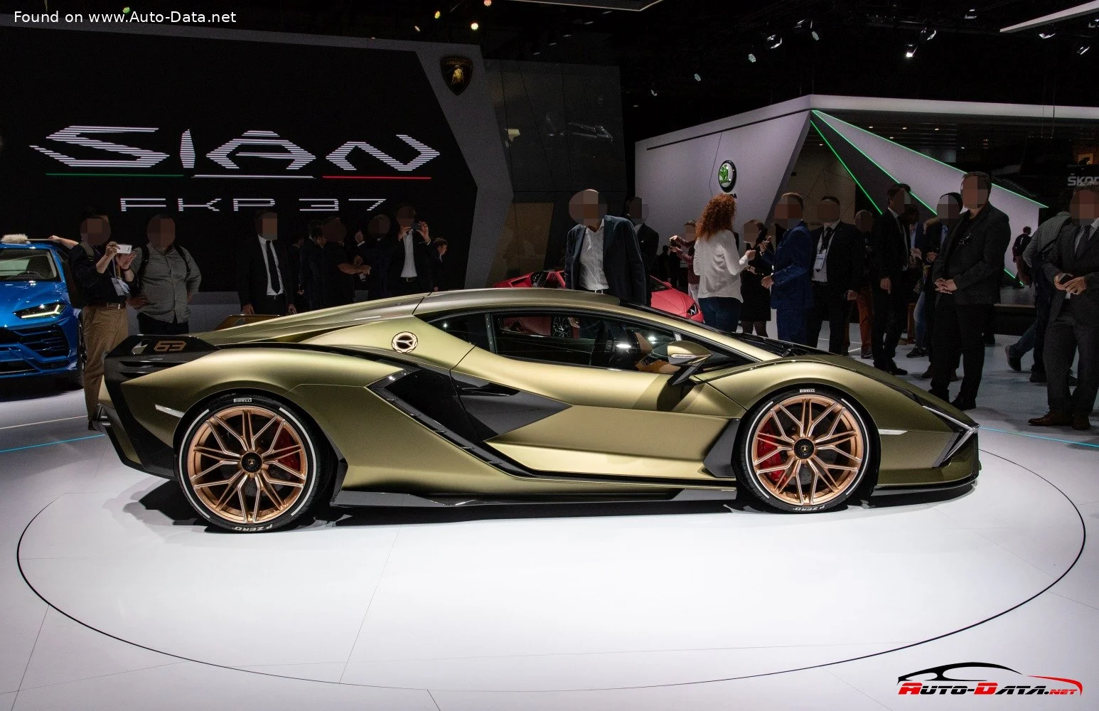 Lamborghini Sian 6.5 V12 (819 Hp) Hybrid AWD Automatic2019 - 2022 thumbnail 8