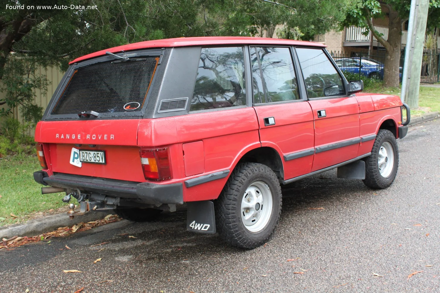Land Rover Range Rover 2.4 Diesel (106 Hp)1986 - 1990 thumbnail 7