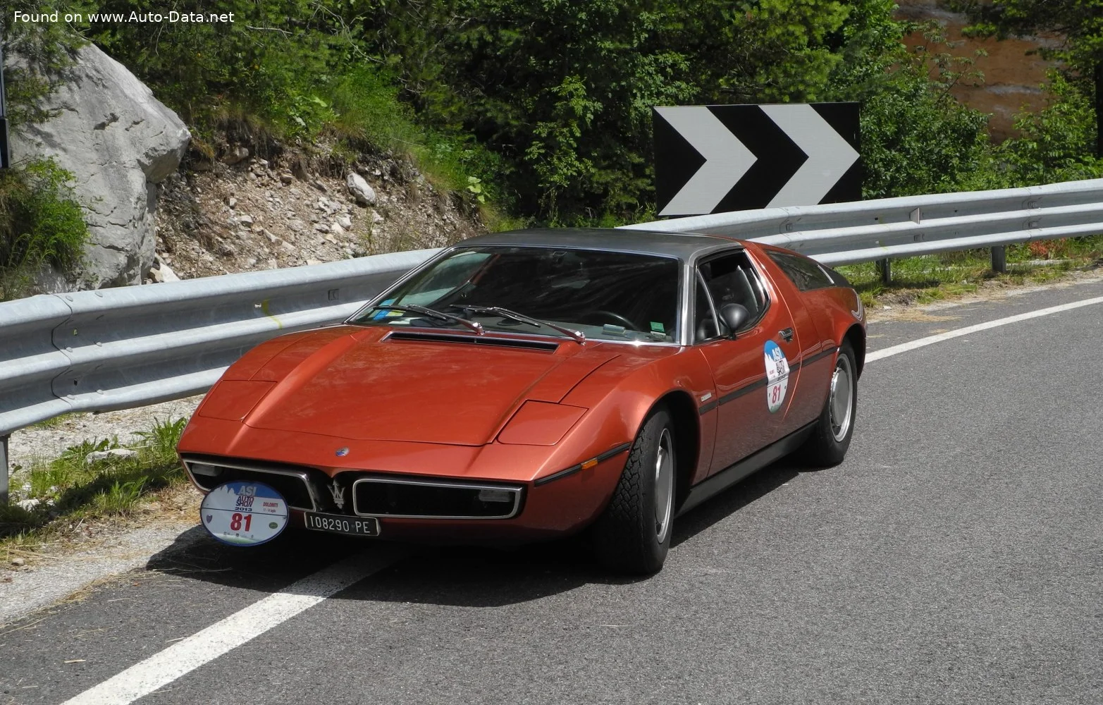 Maserati Bora 4.7 V8 (310 Hp)1972 - 1977 - 1