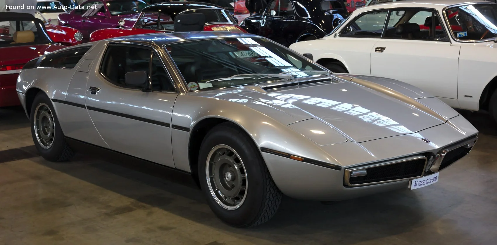 Maserati Bora 4.7 V8 (310 Hp)1972 - 1977 thumbnail 2