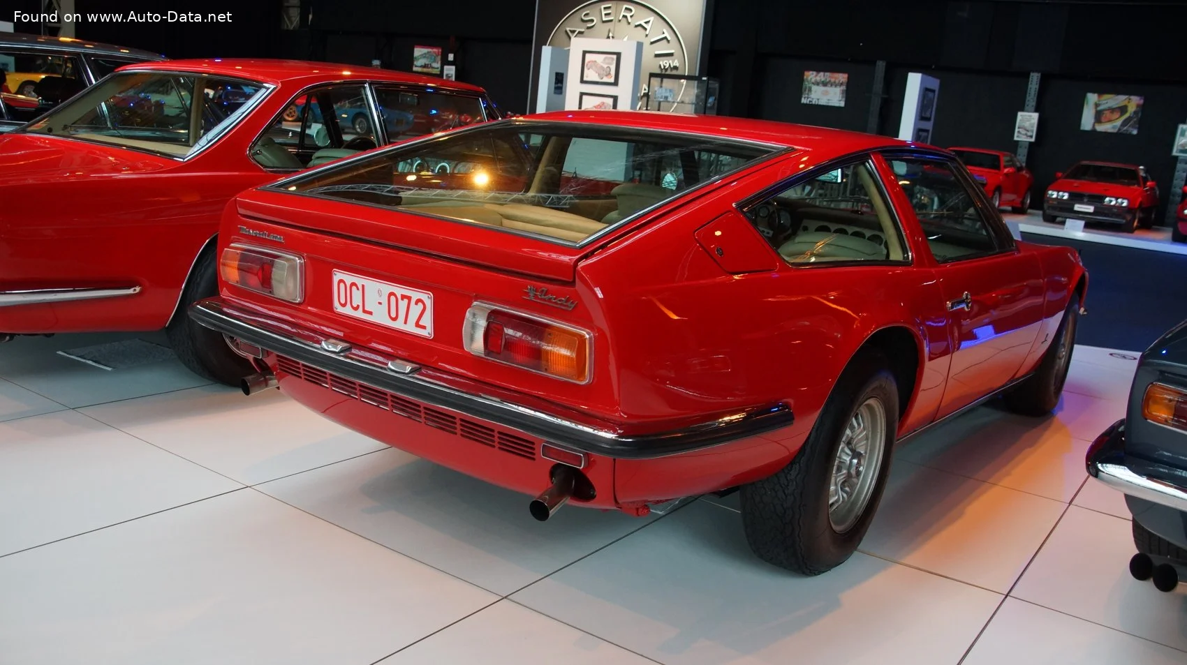 Maserati Indy 4.2 (260 Hp)1969 - 1974 thumbnail 17