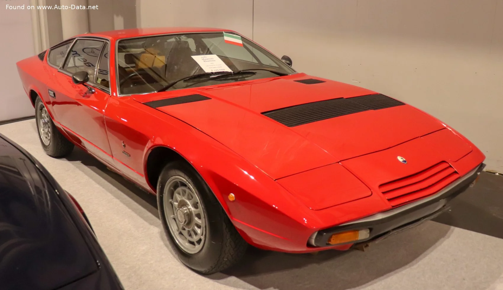 Maserati Khamsin 4.9 V8 (320 Hp)1973 - 1982 - 1