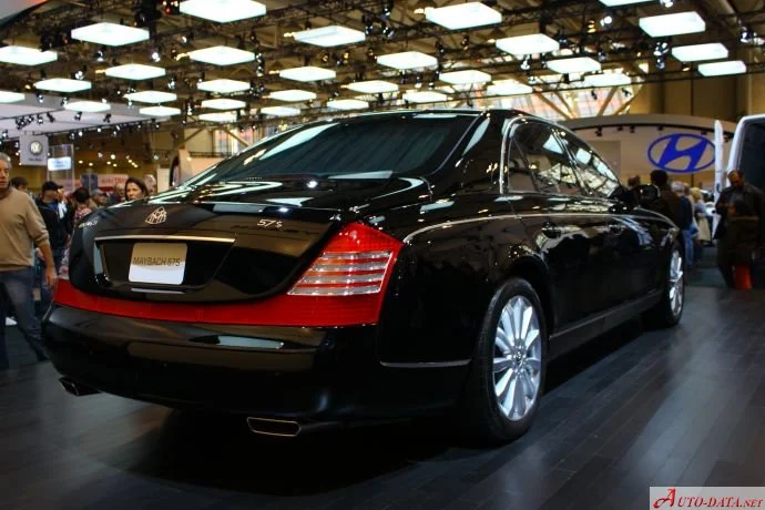 Maybach 57 S 6.0 V12 (612 Hp) Automatic2005 - 2010 thumbnail 13