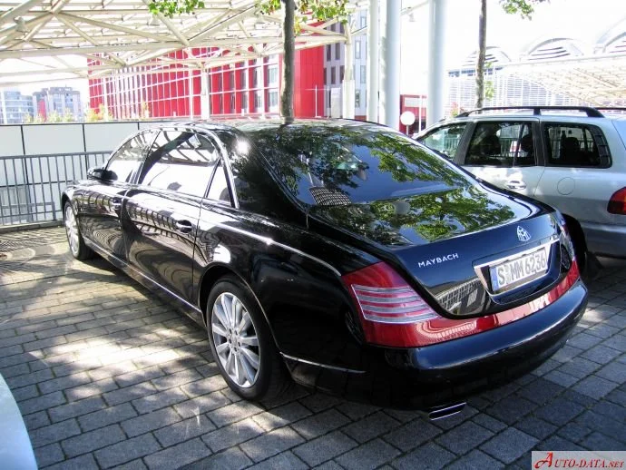 Maybach 62 5.5 V12 (550 Hp) Automatic2002 - 2012 thumbnail 9
