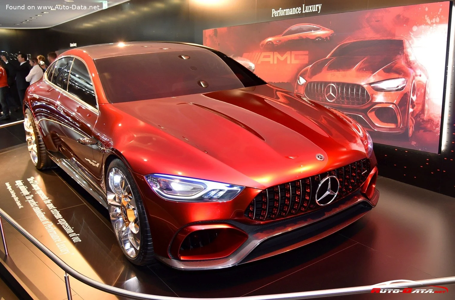 Mercedes-Benz AMG GT 4-Door Coupe Mercedes-Benz AMG GT 4-Door Coupe Concept - 1