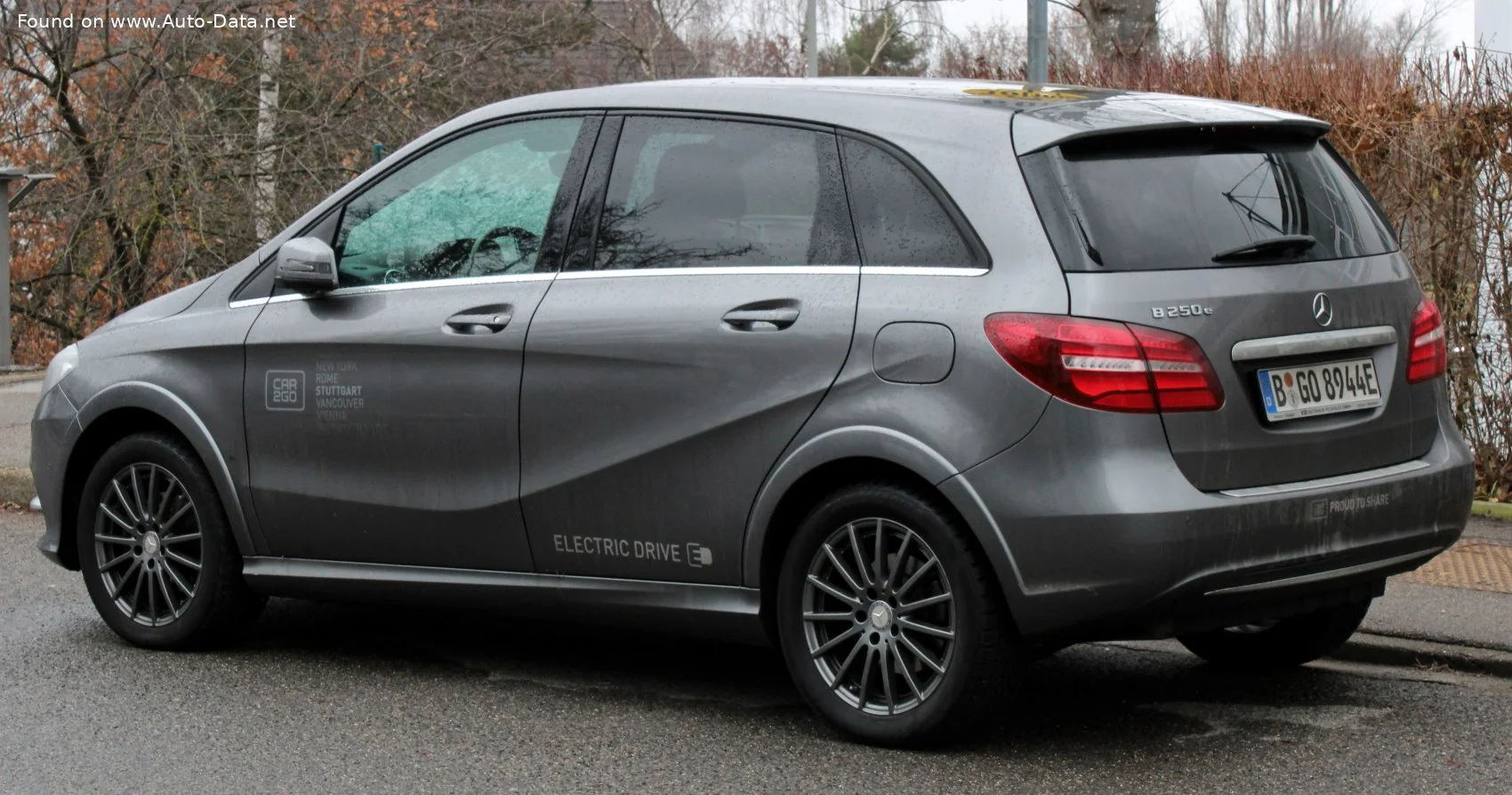 Mercedes-Benz B-class B 250 e 31 kWh (180 Hp)2014 - 2017 thumbnail 13