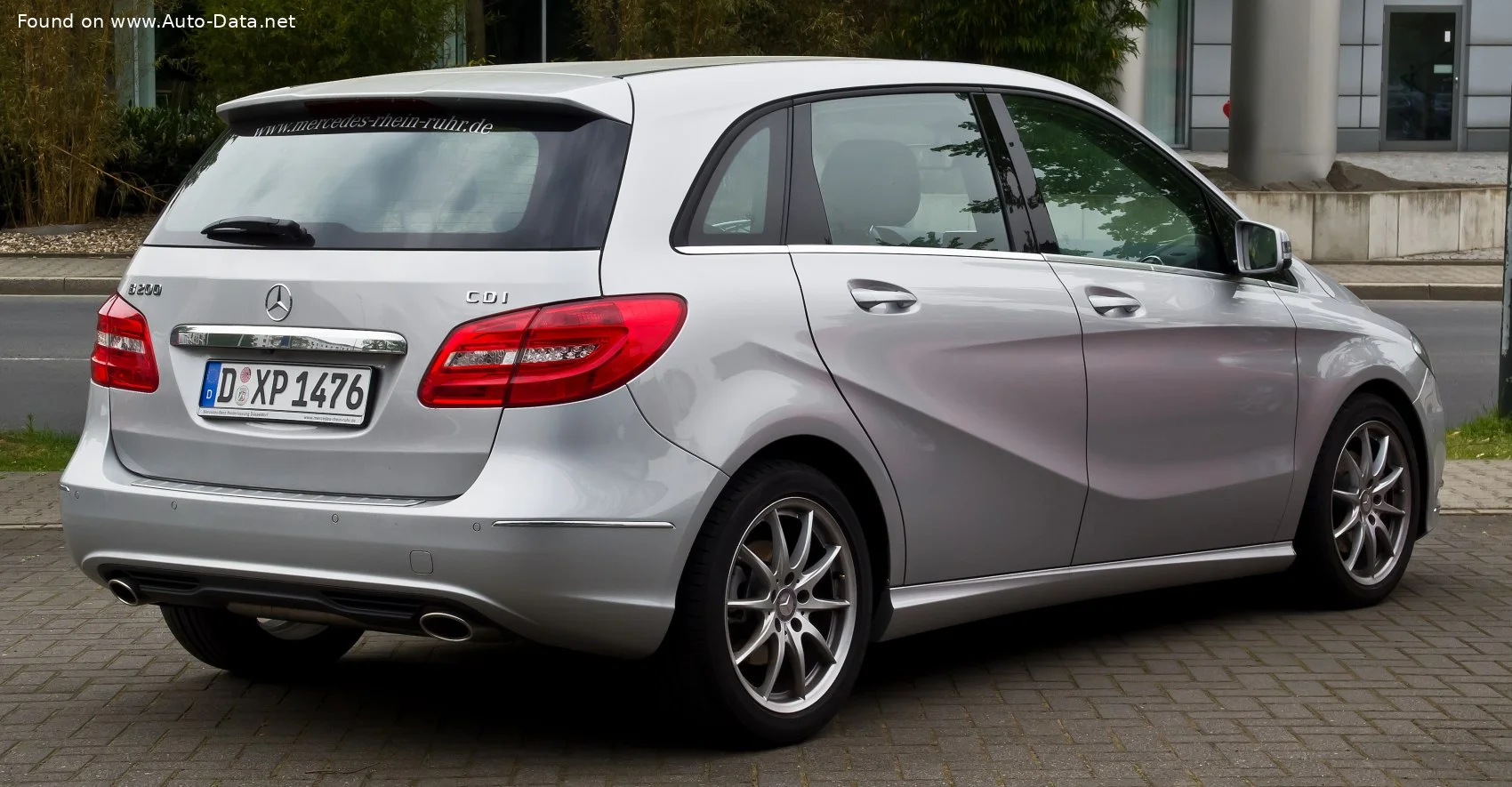Mercedes-Benz B-class B 160 CDI (90 Hp)2013 - 2014 thumbnail 10