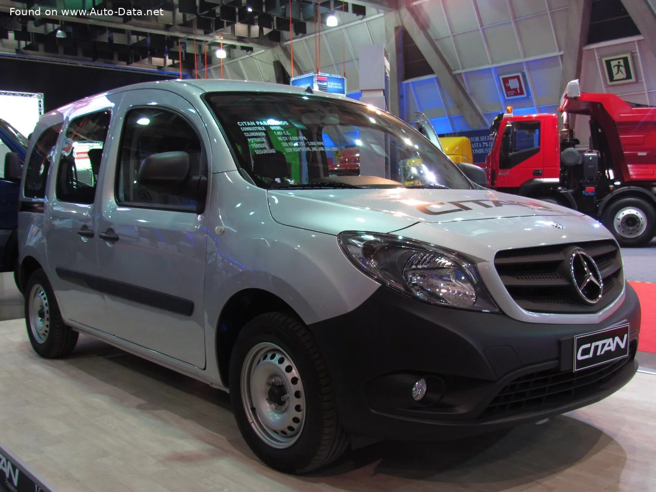 Mercedes-Benz Citan 108 CDI (75 Hp) BlueEFFICIENCY2012 - 2015 thumbnail 3